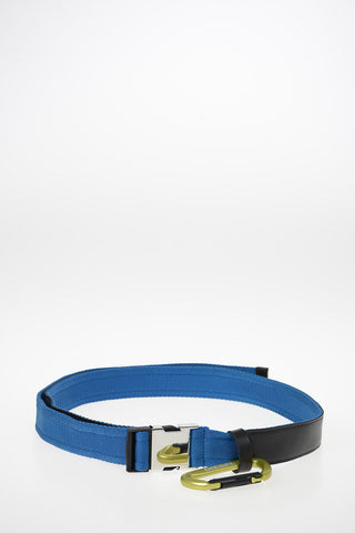 40mm Leather and Fabric B-ALTIVOLE Belt