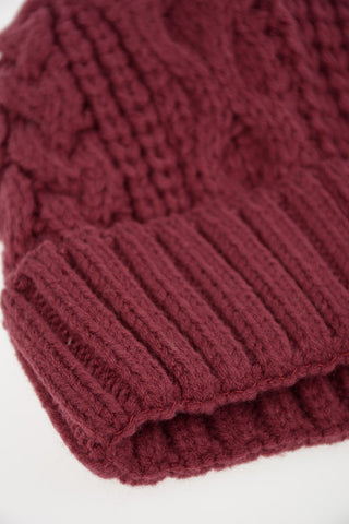 Cable Knit K-KONEX Beanie
