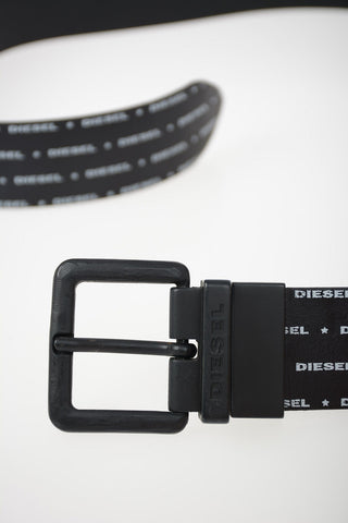 Cintura B-DOUCKLE in Pelle con Logo 30mm
