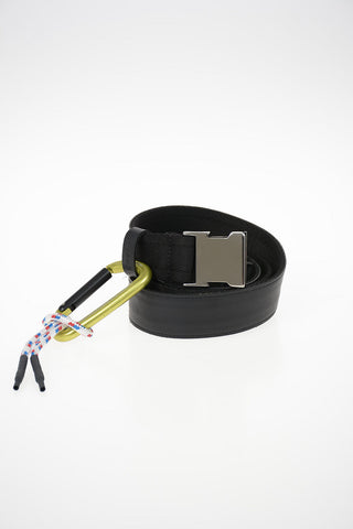 40mm Leather B-ALTIVOLE Belt with Fabric Insert
