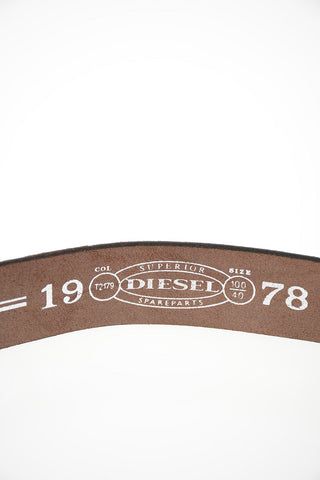 40mm Leather B-ARQUA Belt