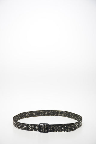 Cintura B-GIO in Pelle con Borchie 40mm