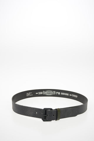 40mm Textured Leather B-CLIN Belt