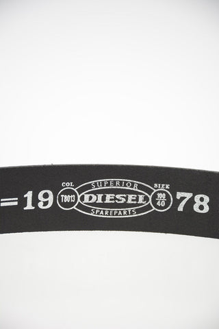 40mm Textured Leather B-CLIN Belt