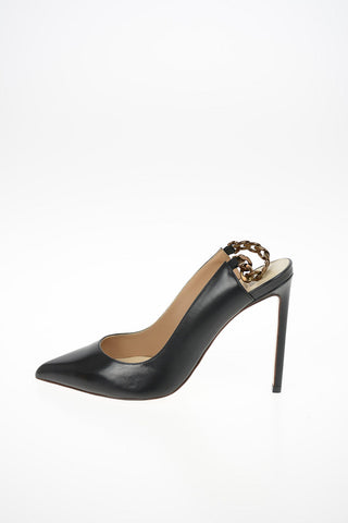 Leather Slingbacks 10cm