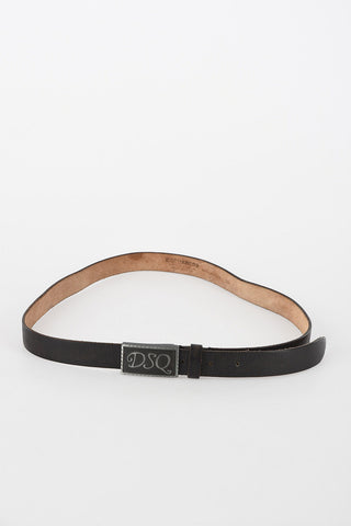 25mm Leather Slim Belt