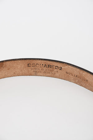 25mm Leather Slim Belt