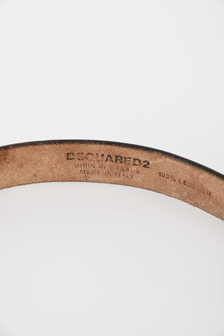 25mm Leather Slim Belt