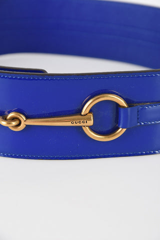 60mm Patent Leather Belt