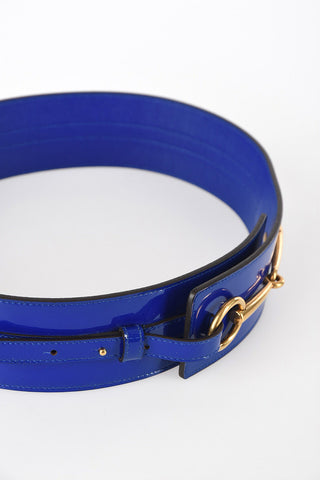 60mm Patent Leather Belt