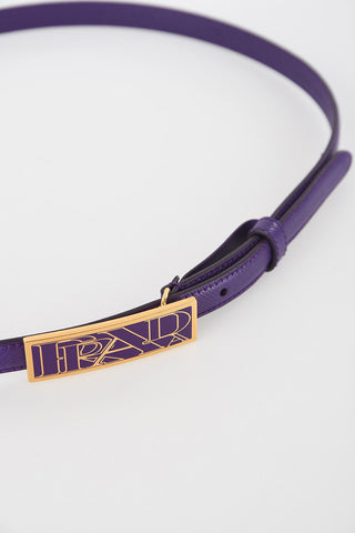 15mm Leather Slim Belt
