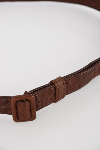 30mm Leather Vintage Effect Belt