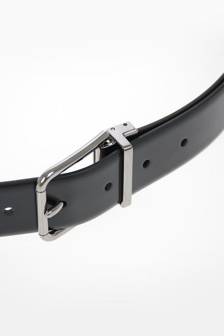 35mm Brushed Leather Belt
