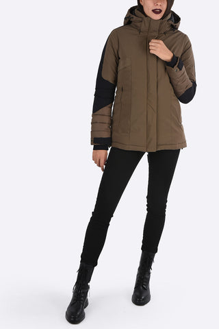 Hooded  Down Jacket