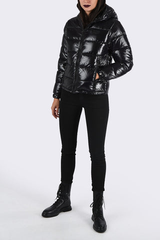 Waist Length Hooded KUMA Down Jacket