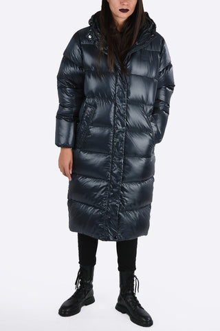Longline Hooded YILDUN Down Jacket