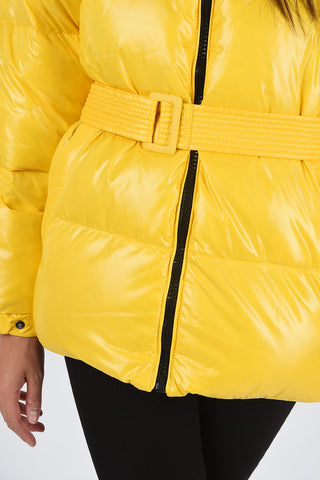 Down Jacket WS014 with Belt