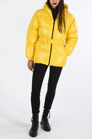 Down Jacket WS014 with Belt
