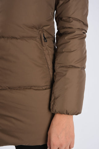 Down Jacket ARWEN With Rabbit Fur Details