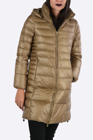 Windowpane Check FIONNUALA Down Jacket