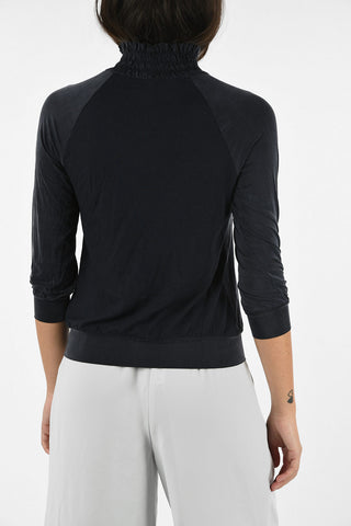 ARMANI JEANS Chenille Long Sleeves Top
