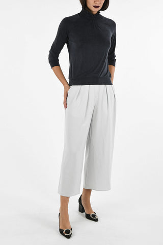 ARMANI JEANS Chenille Long Sleeves Top