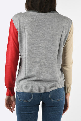 ARMANI JEANS Wool Crewneck Sweater