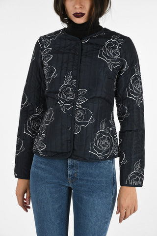 ARMANI JEANS Giubbotto con Stampa Fiori