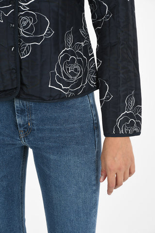 ARMANI JEANS Giubbotto con Stampa Fiori