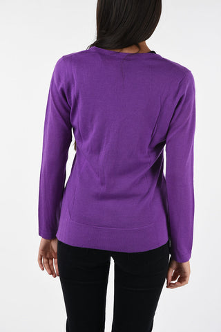 ARMANI JEANS Wool V-neck Cardigan