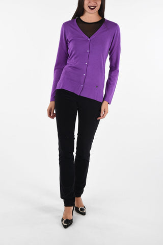 ARMANI JEANS Wool V-neck Cardigan