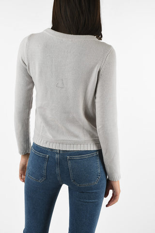 ARMANI JEANS Crewneck Sweater with Bow