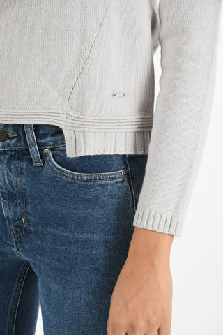 ARMANI JEANS Crewneck Sweater with Bow