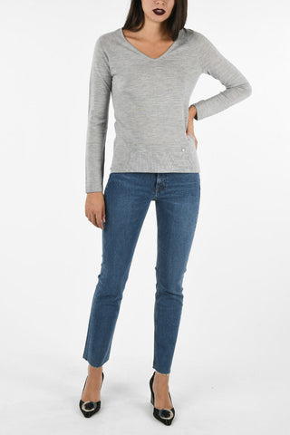 ARMANI JEANS Wool V-neck Sweater