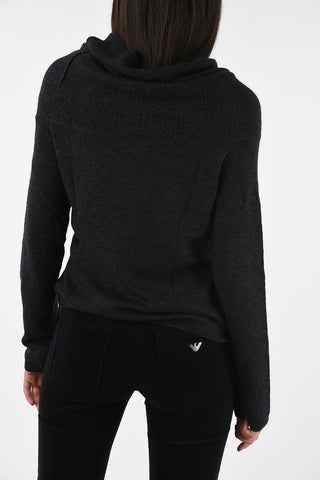 ARMANI JEANS Hooded Neck Sweater