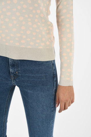 ARMANI JEANS Sweater with Polka Dots