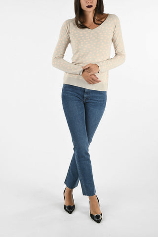 ARMANI JEANS Sweater with Polka Dots