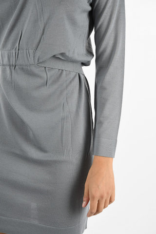 COLLEZIONI Vestito Sheath in Lana