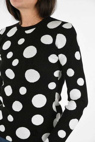 ARMANI JEANS Sweater with Polka Dots