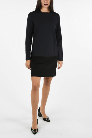 ARMANI JEANS Two-tone Shirt Dress