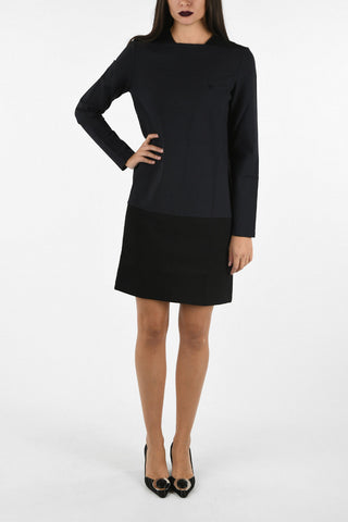 ARMANI JEANS Two-tone Shirt Dress