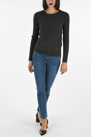 ARMANI JEANS Sweater with Floral Back