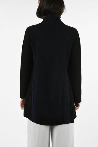 ARMANI JEANS Wool Blend Maxi Cardigan