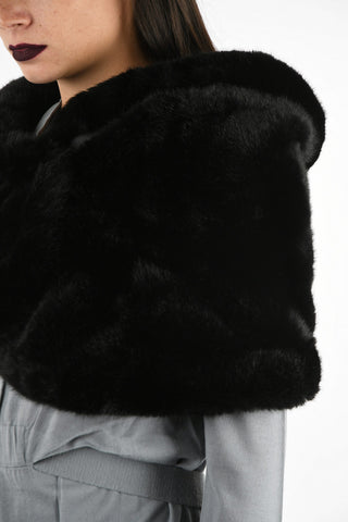 COLLEZIONI Eco Fur Shawl