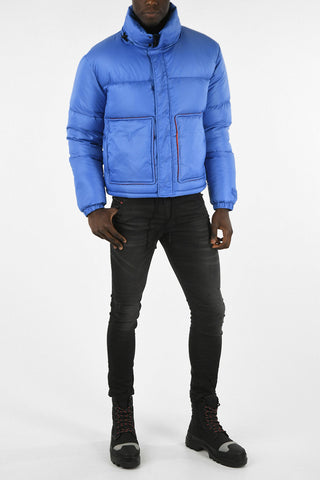 Hidden Closure Waist Length ANEURIN-ERRE Down Jacket