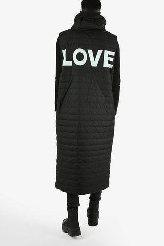 KATHARINE HAMNETT LONDON Longline ERUM PRINT Down Jacket