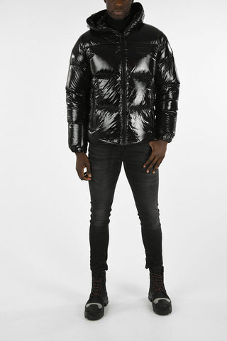 Hooded Waist Length MS006 Down Jacket
