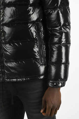 Down Jacket MS015 with Detachable Hood