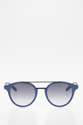 Shaded Black Full Rim Universal Fit Sunglasses