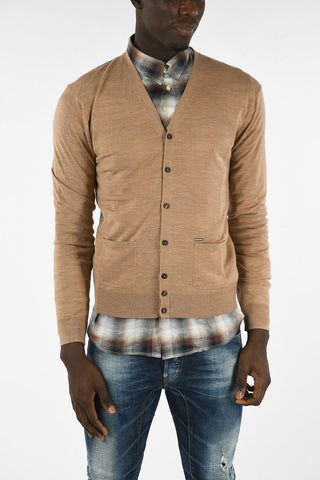 Wool V-Neck Cardigan